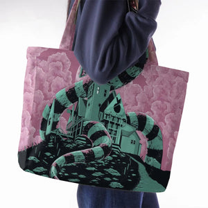 Beetlejuice Large Tote Bag