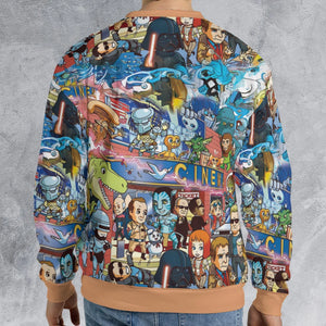A Space Odyssey All-over Print Sweatshirt