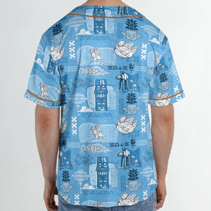 Dark Side Star Wars Tiki Shack Unisex Baseball Jersey