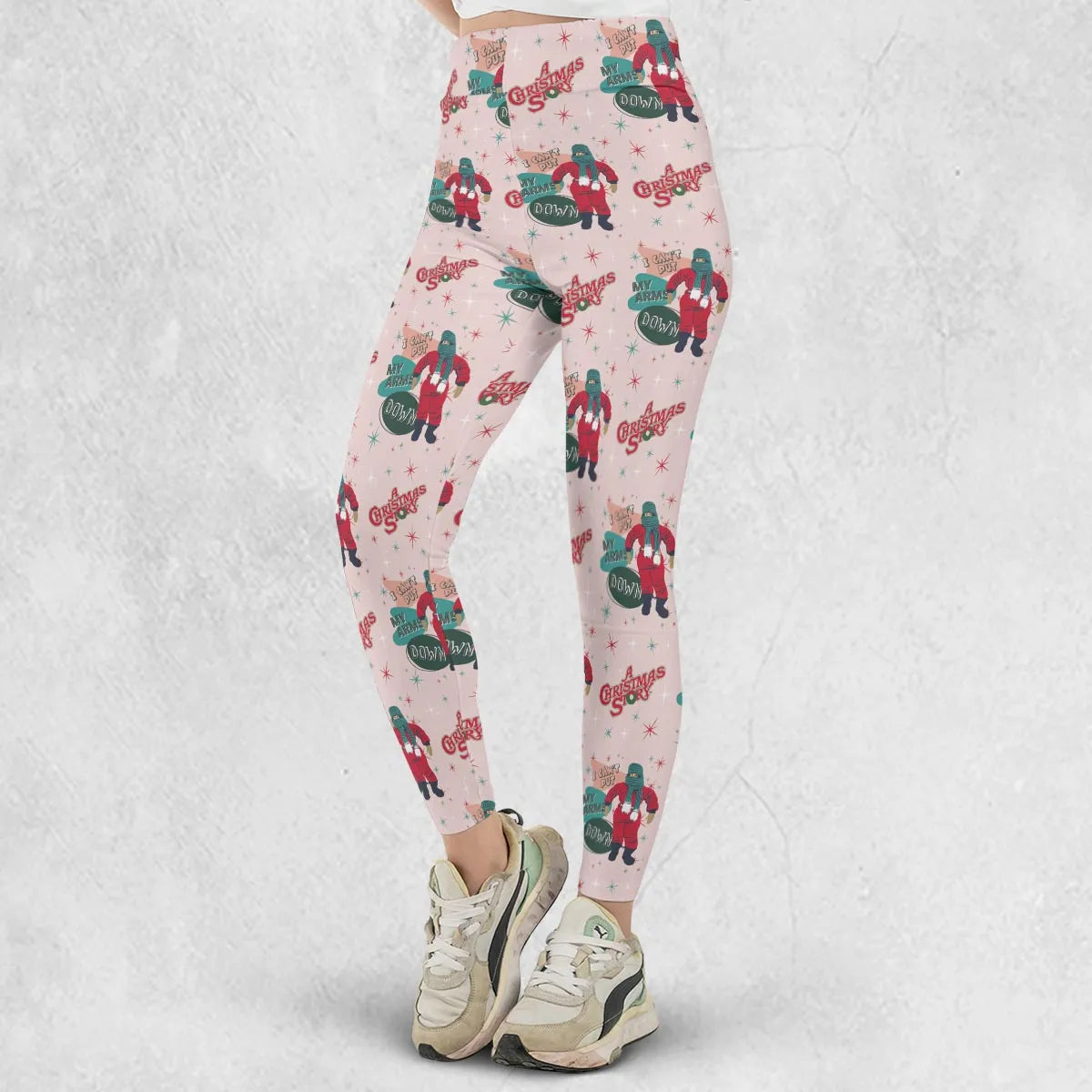 I Can't Put My Arms Down A Christmas Story Legging