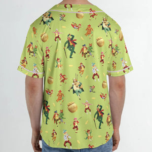 Irish Movie Darby O'Gill Characters Unisex Baseball Jersey