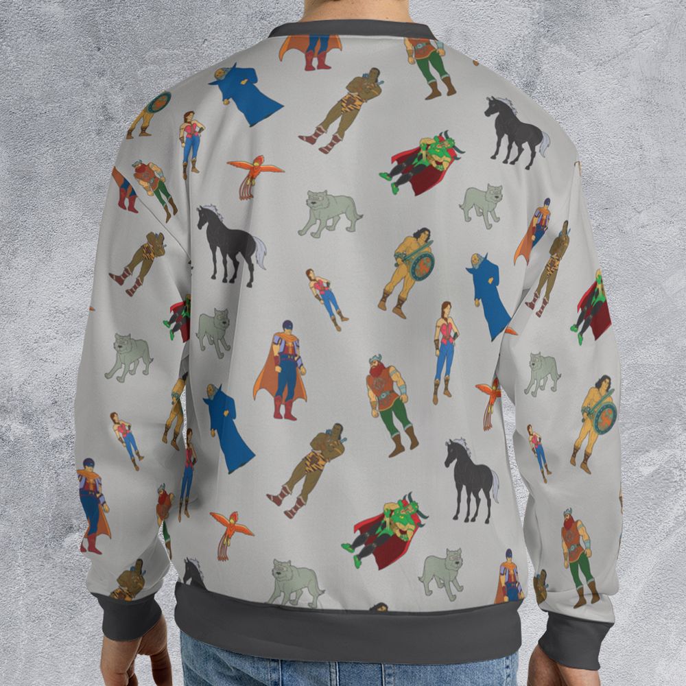 All-over Print Sweatshirt - AYFGD5EU -  - 2