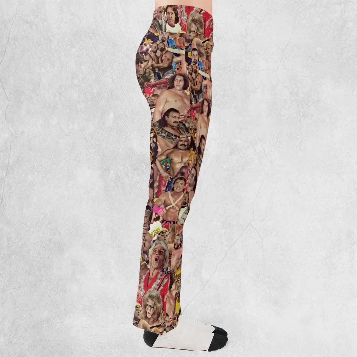 Pro Wrestlers Flare Leggings