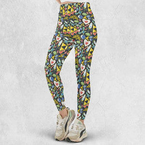 Zelda Theme Items Legging