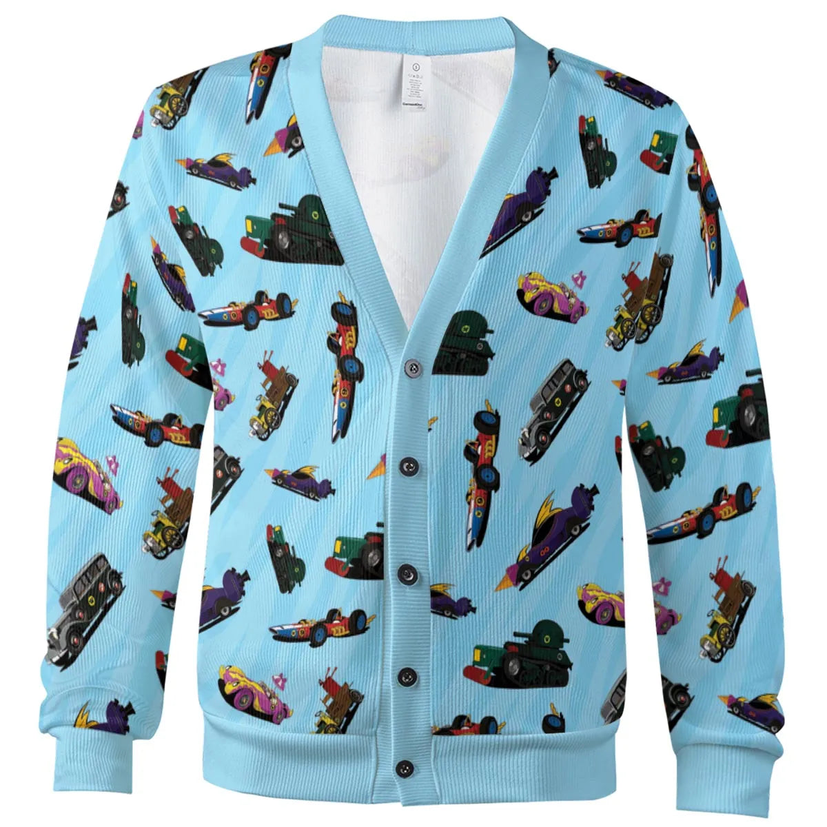 Outrageous Racers Wacky Races Cardigan