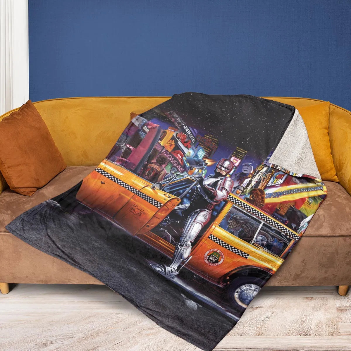 Movies Mashup Fleece Blanket