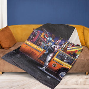 Movies Mashup Fleece Blanket