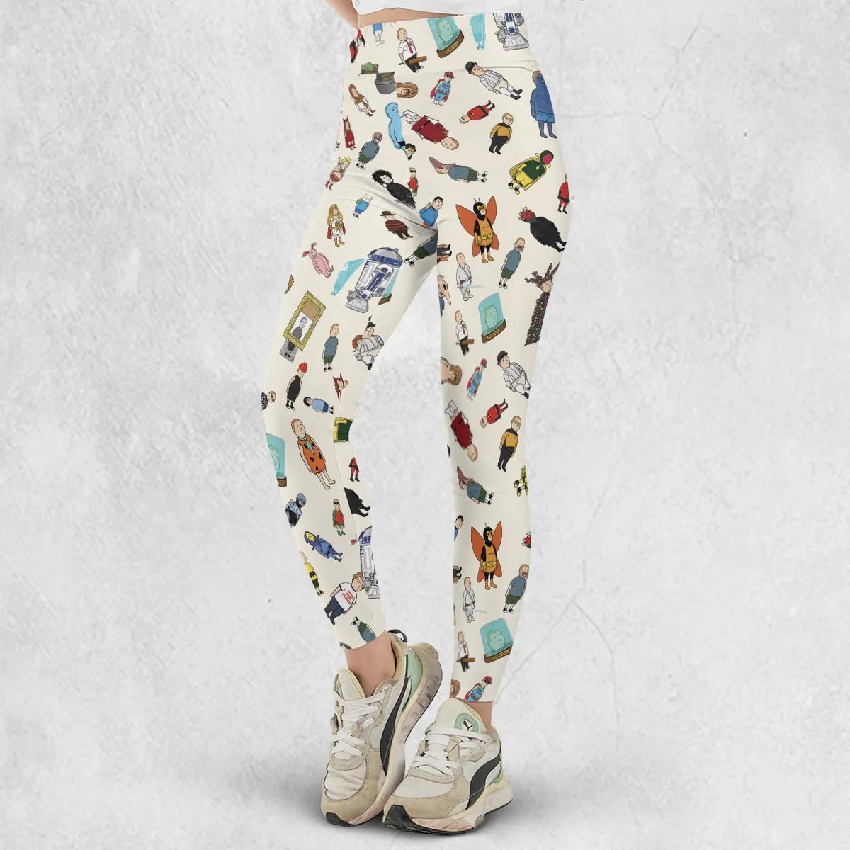 Bobby Hill King Of The Hill Pattern Legging