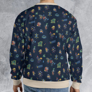 Masters Of The Universe Funny Pattern All-over Print Sweatshirt