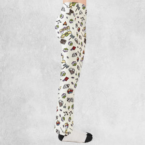 Roll With Pride DnD Flare Leggings