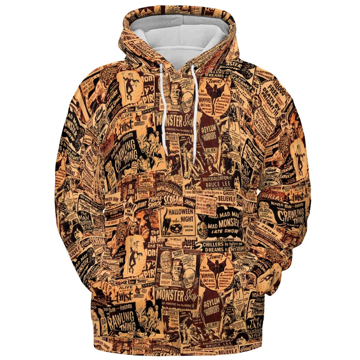The Monster Show Mashup All-over Print Hoodie