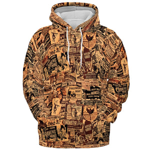 The Monster Show Mashup All-over Print Hoodie