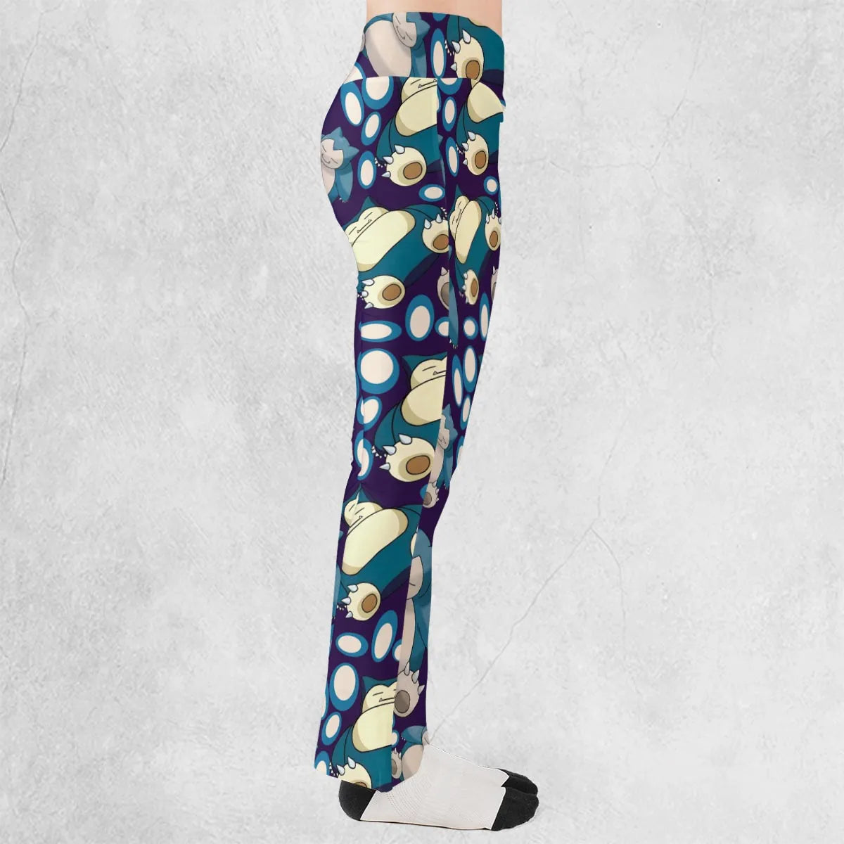 Snorlax Pokemon Flare Leggings