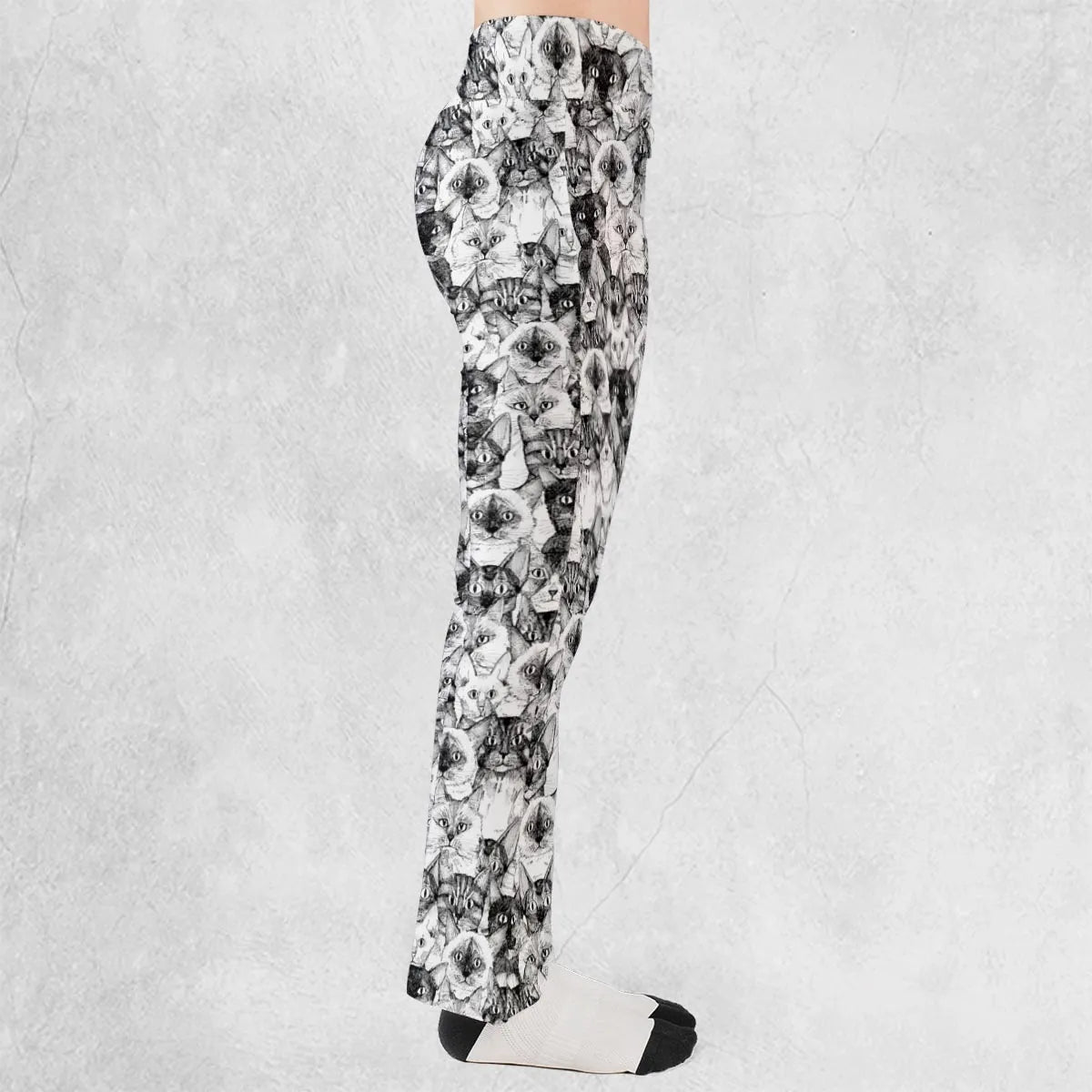 Just Cats Flare Leggings