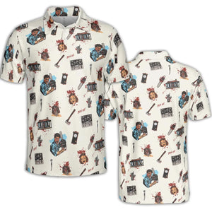Supernatural Horror Evil Dead Halloween AOP Men/Women Polo Shirt