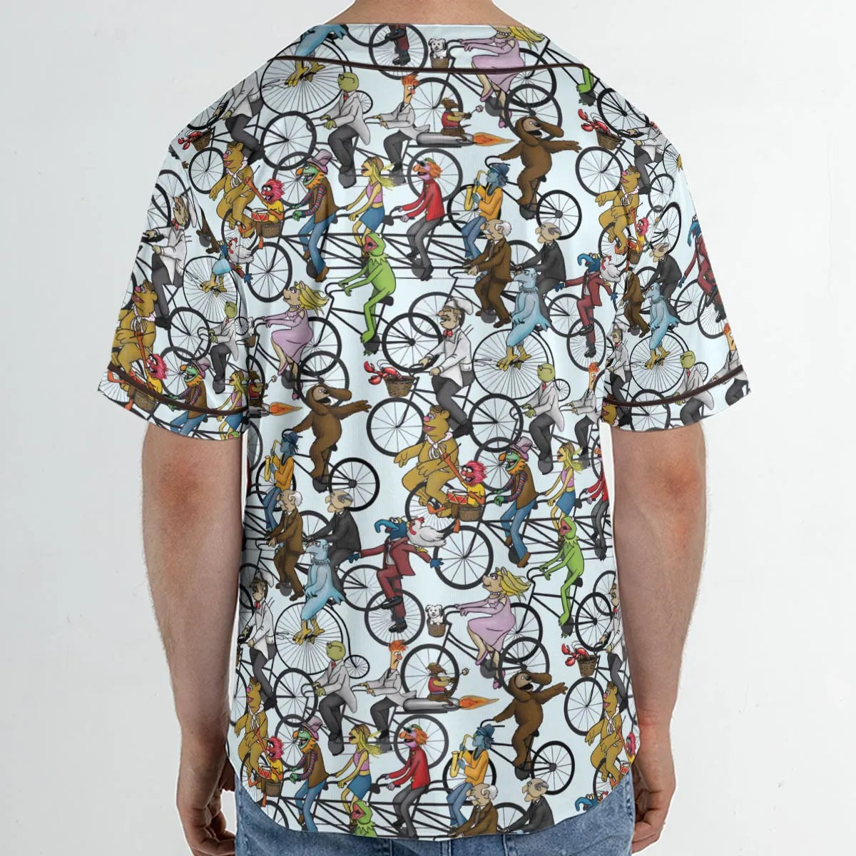 Tour De Muppet The Muppet Movie Unisex Baseball Jersey