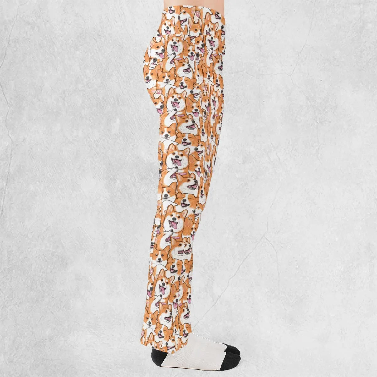 That's a lot of Corgi Flare Leggings