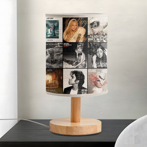 Lady Gaga Album Collage Lamp Pop Icon Night Light for True Little Monsters