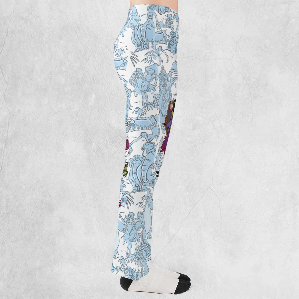 The Vultures The Jungle Book Flare Leggings