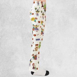 Rugrats Happy Halloween Pattern Flare Leggings