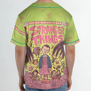 Into The Unknown Stranger Things Unisex Baseball Jersey