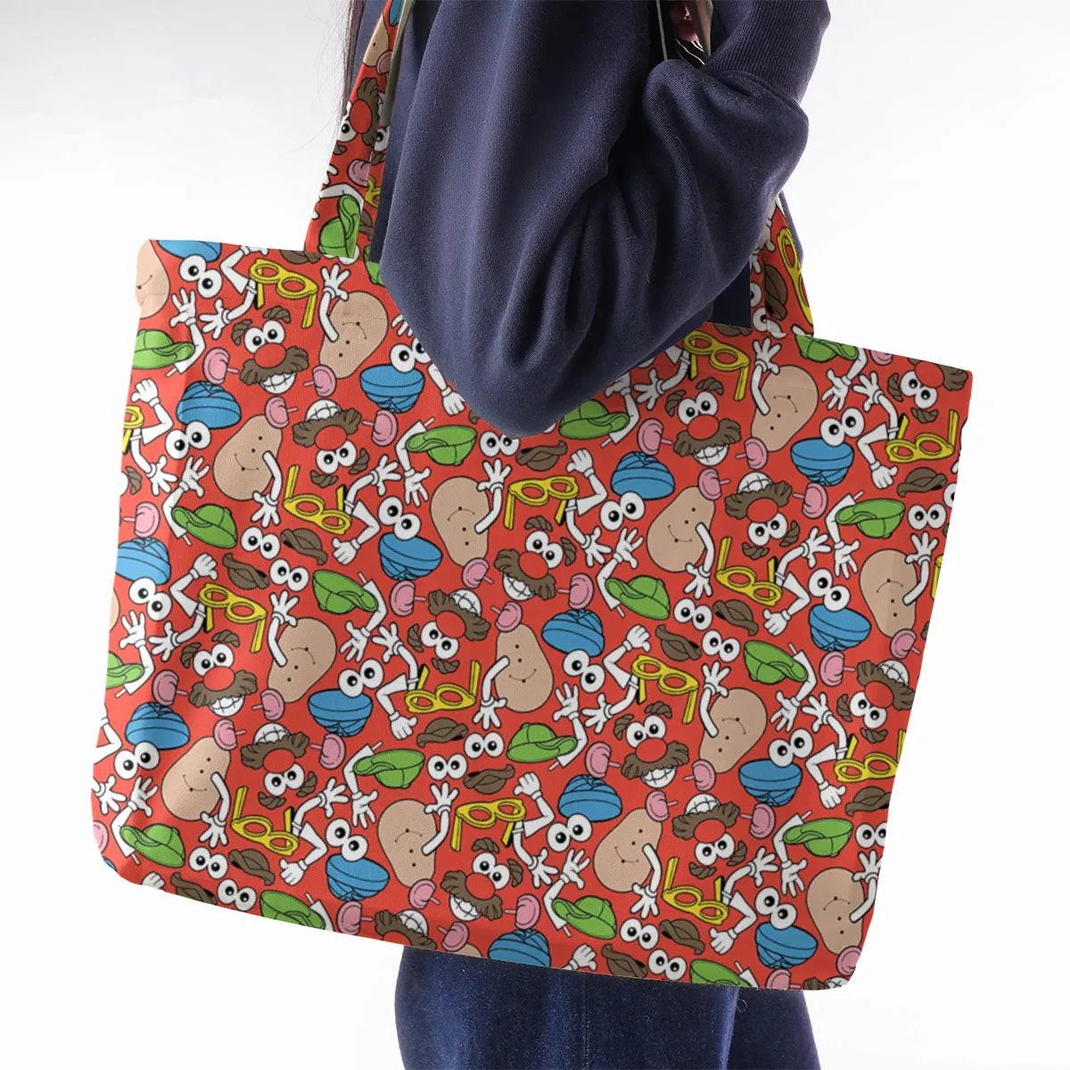 Potato Head Large Tote Bag