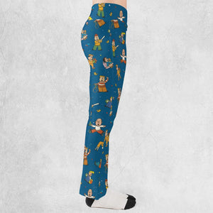 Cartoon Throwback The Little Lulu Show Flare Leggings