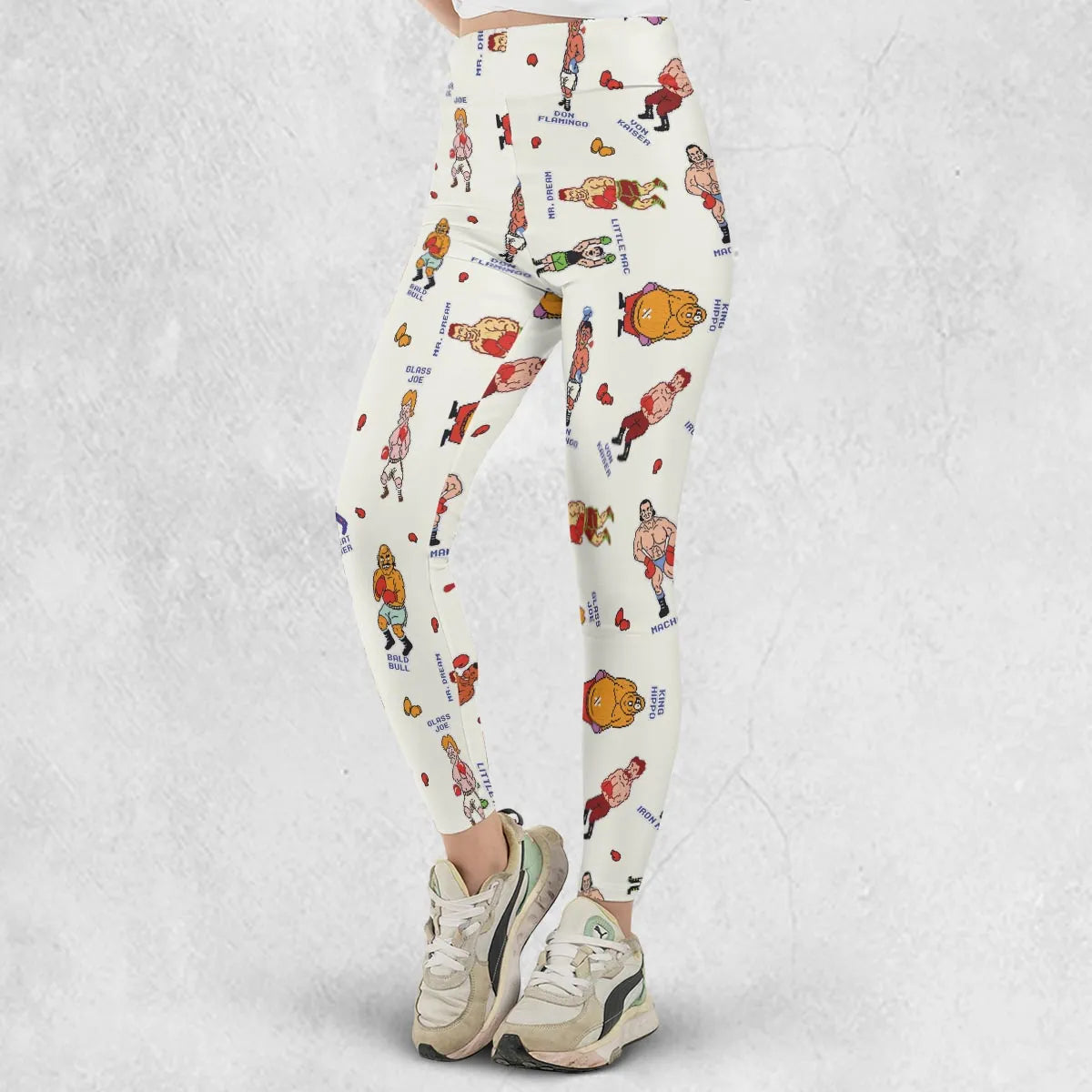 Retro Game Punch Out Legging