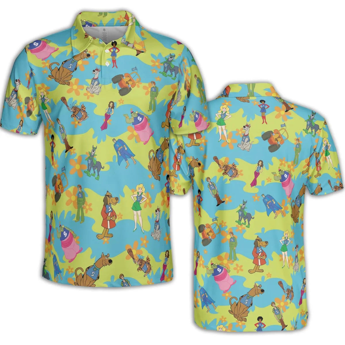 Scooby Gang Scooby Doobies AOP Men/Women Polo Shirt
