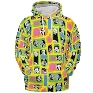 All-over Print Hoodie - KJ14TUQA -  - 2
