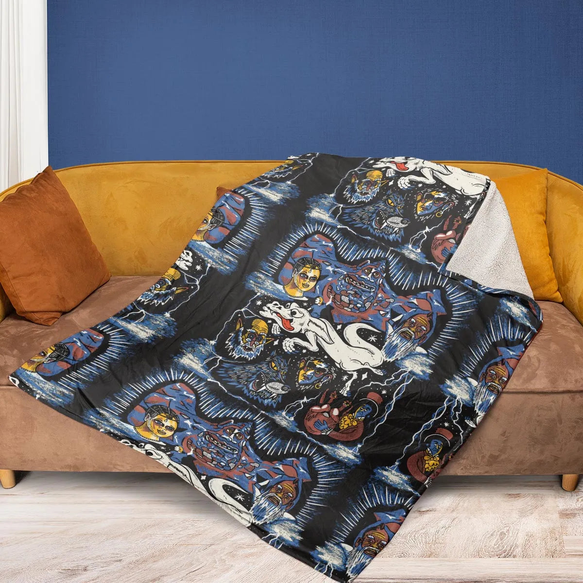 Mystery Falkor Neverending Story Fleece Blanket