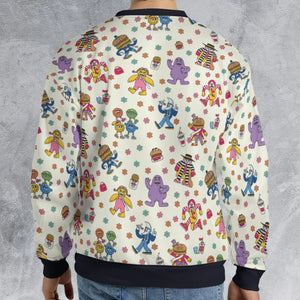 BADA BOP BA BA Mcdonaldland All-over Print Sweatshirt