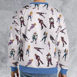 Mighty Ducks The Animated Series Characters All-over Print Sweatshirt
