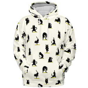 Bombay Cat Yoga Pattern All-over Print Hoodie