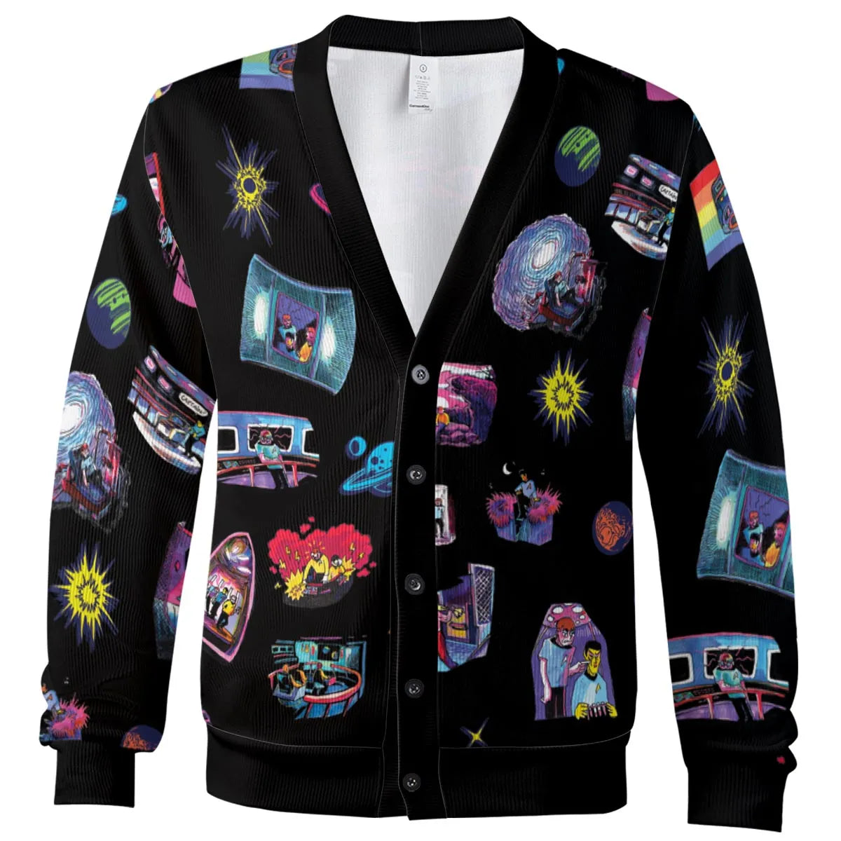 The Enterprise Crew Star Trek Cardigan