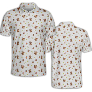 Nintendo Donkey Kong Characters Pattern AOP Men/Women Polo Shirt