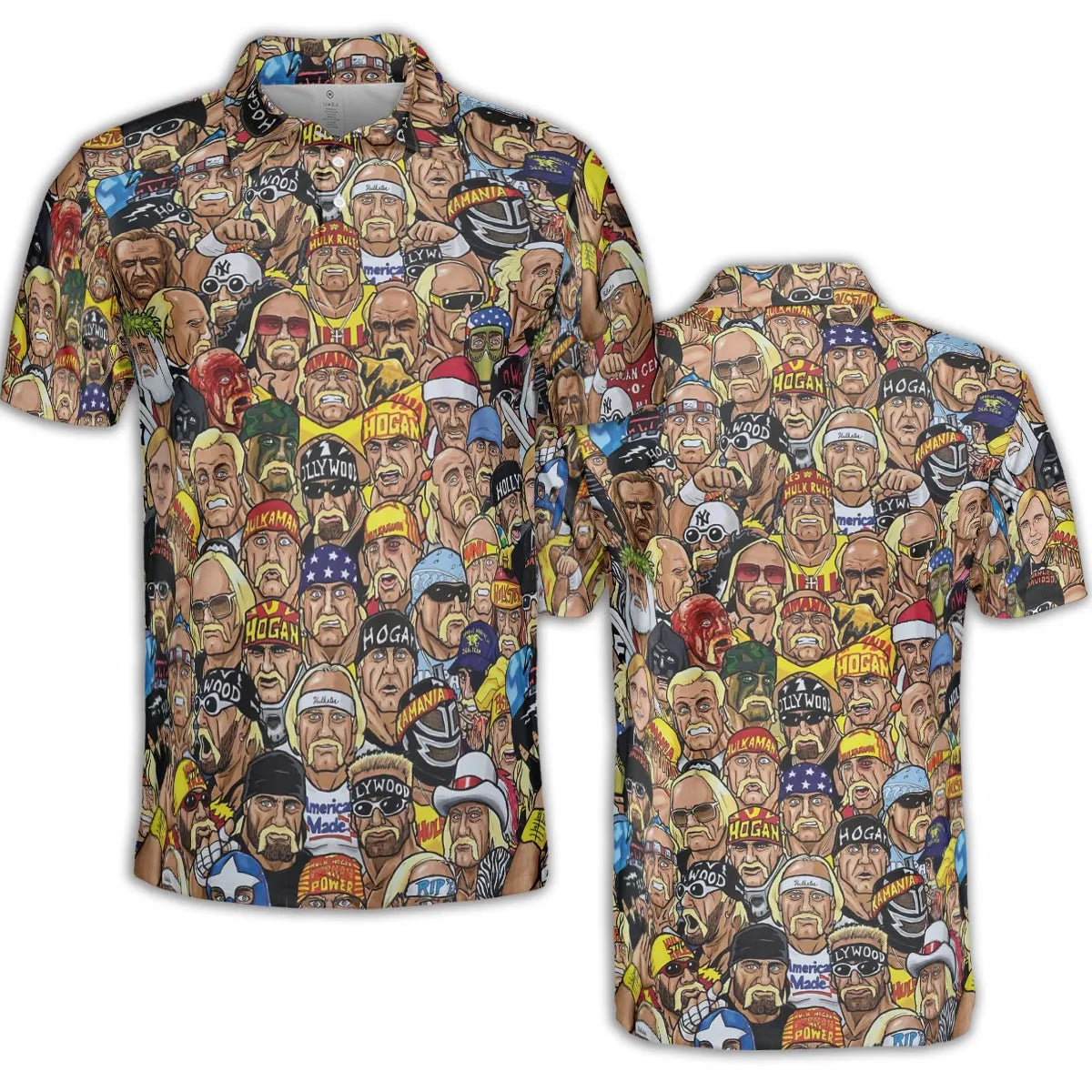 Classic Wrestlers AOP Men/Women Polo Shirt