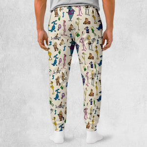 Just happens to be Pink Panther Sweatpants
