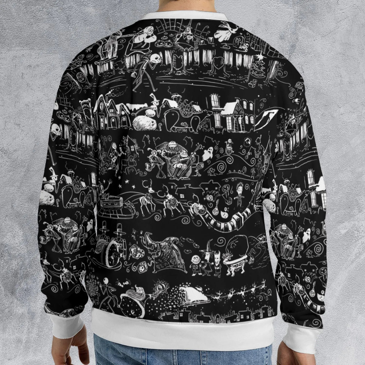 Nightmare Journey All-over Print Sweatshirt