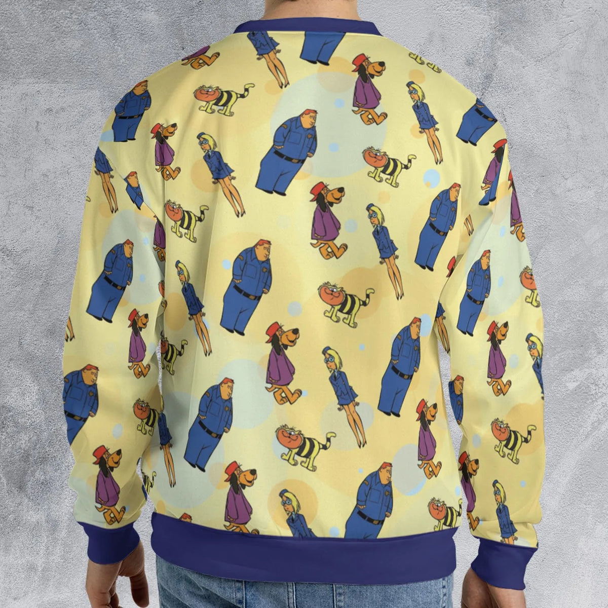 Hong Kong Phooey Power All-over Print Sweatshirt
