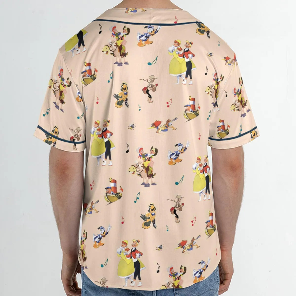 Disney Classics Melody Time Unisex Baseball Jersey
