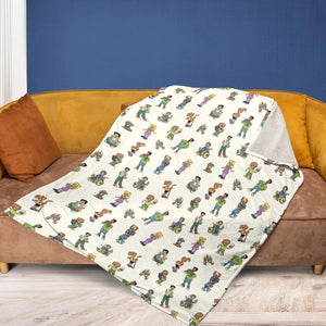 Burger King Kids Club Fleece Blanket