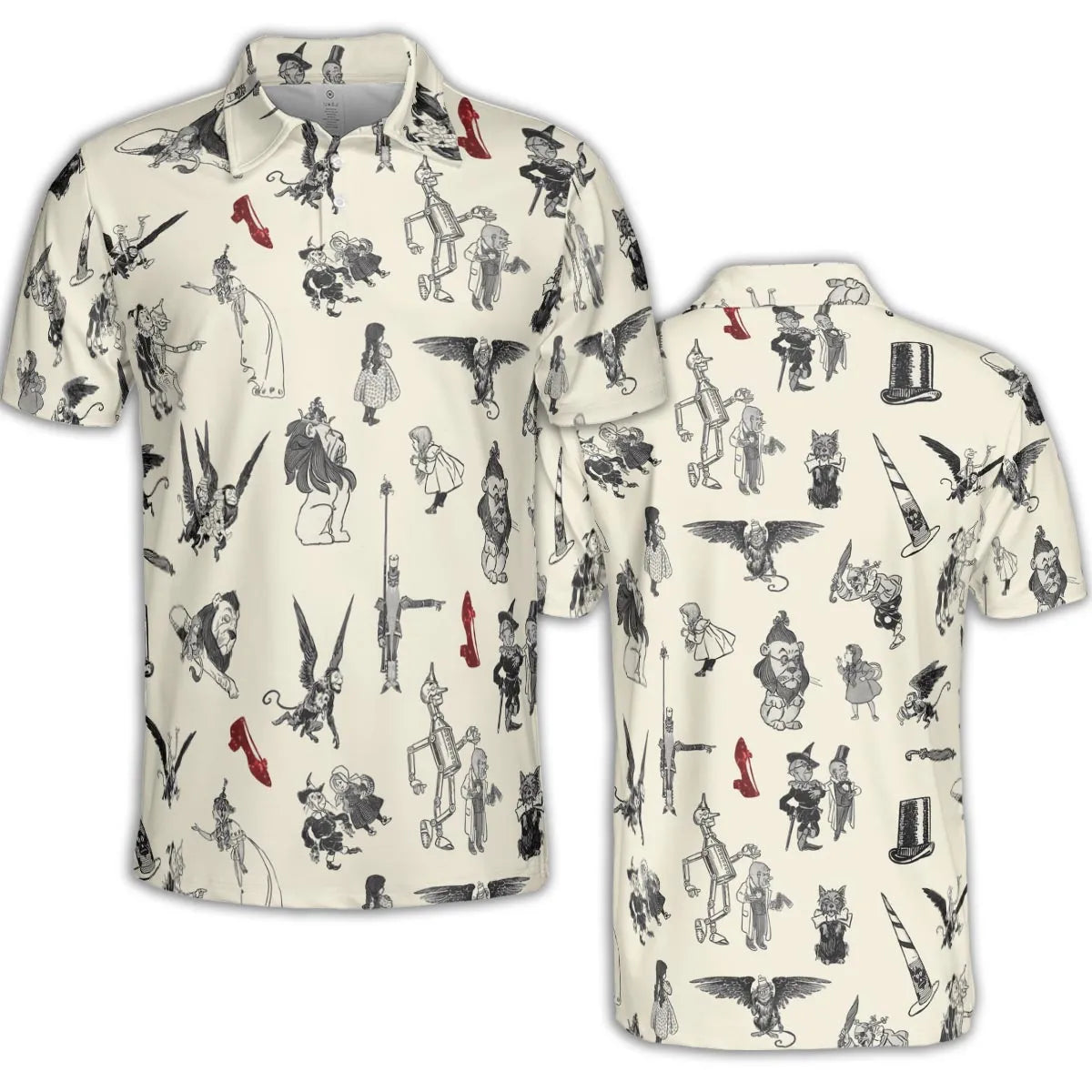 Wizard of Oz Vintage Adapt AOP Men/Women Polo Shirt