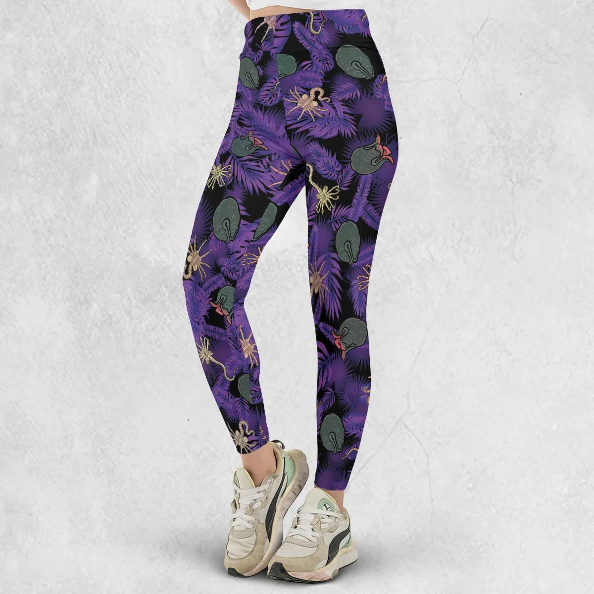 Alien Facehugger Ovomorph Legging