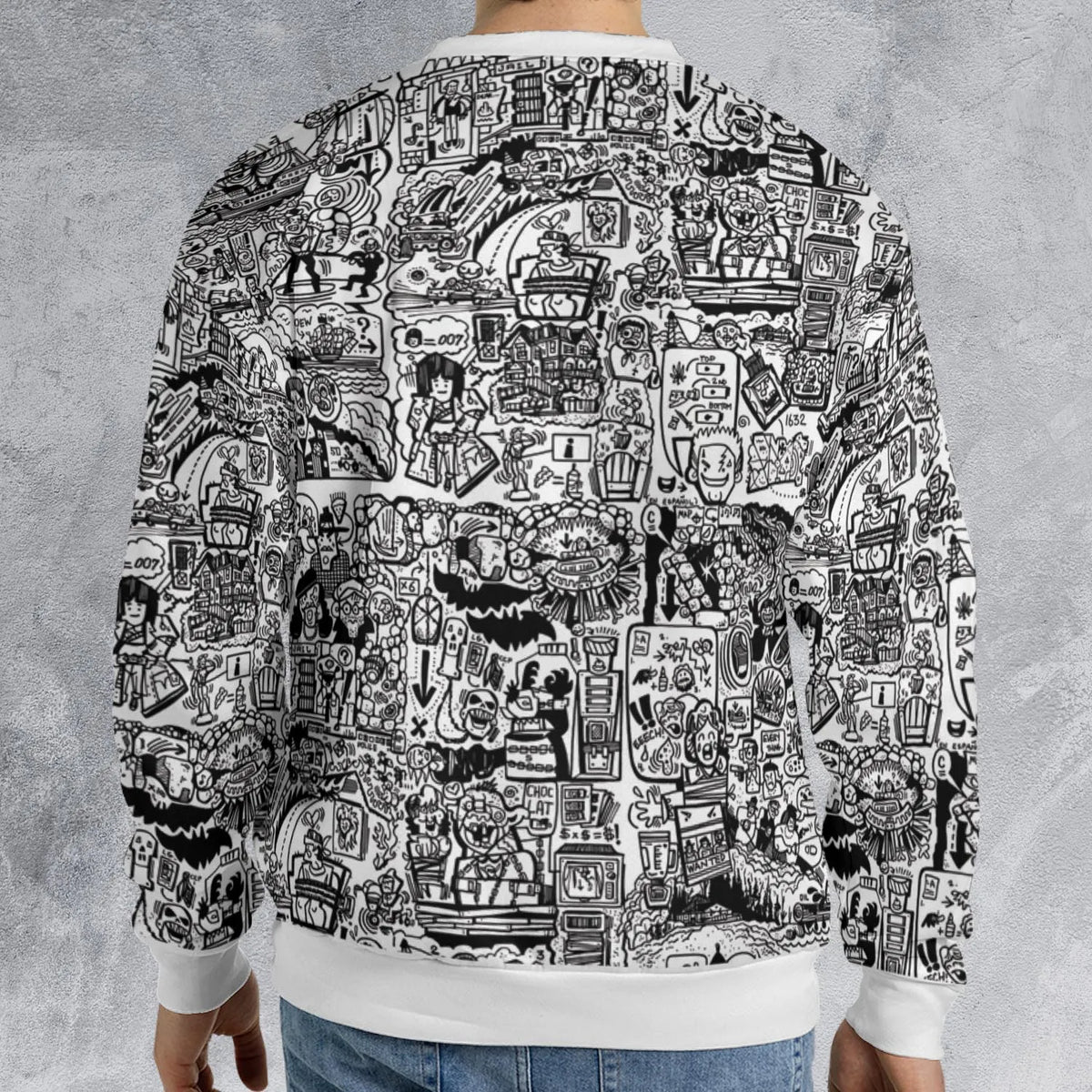 Classic Adventures The Goonies All-over Print Sweatshirt