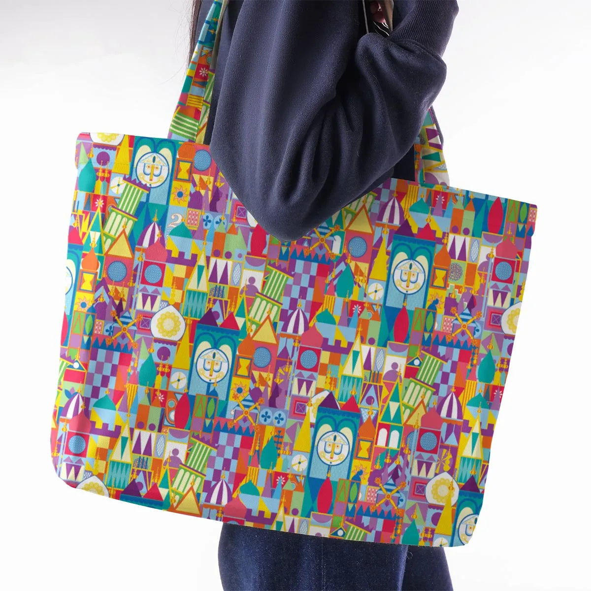 It's a Small World Large Tote Bag