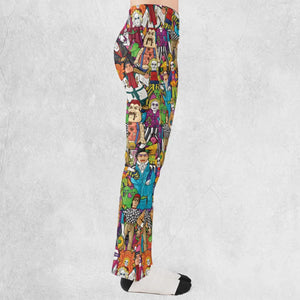 Beetlejuice Toybox Flare Leggings