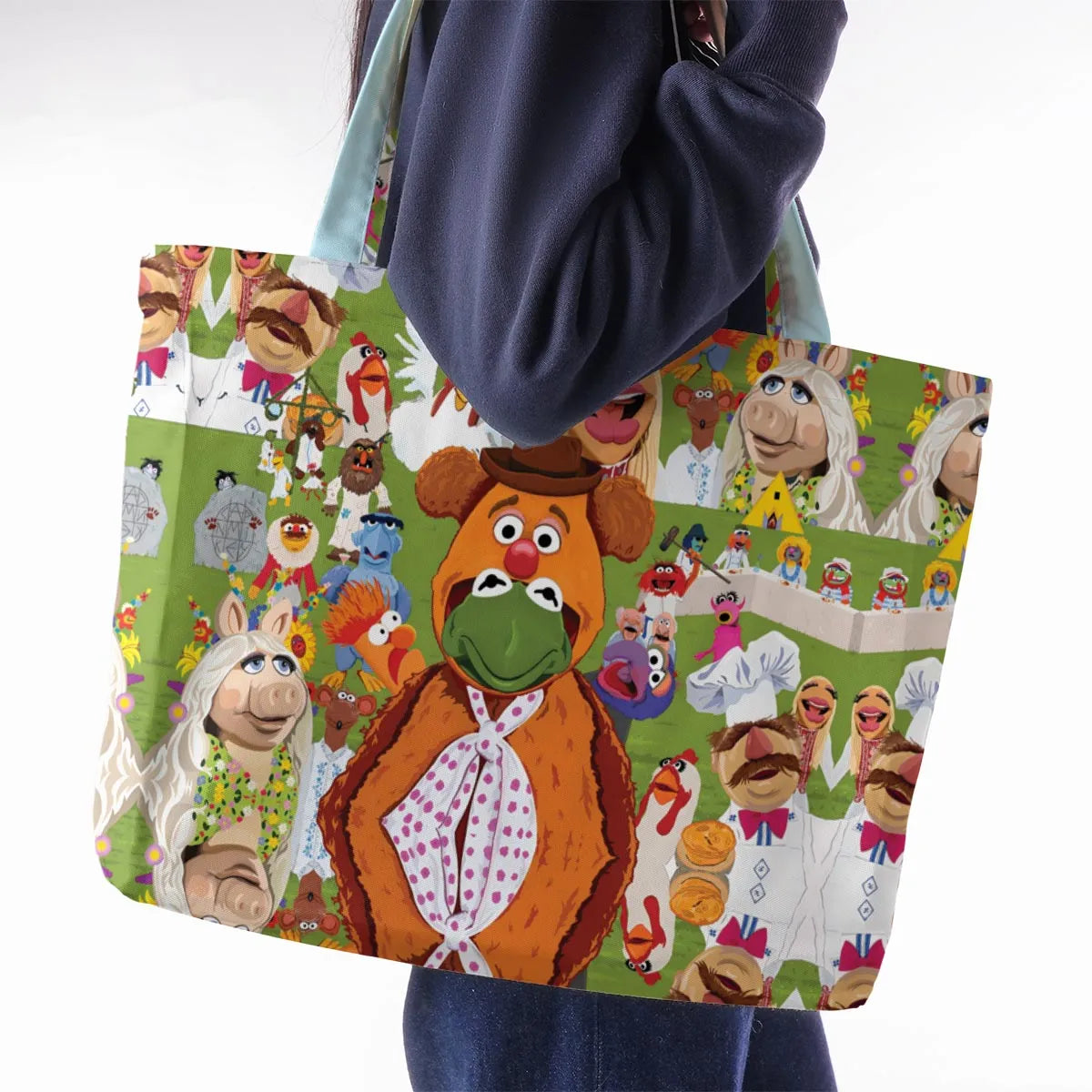 MupSommar Midsommar and The Muppet Show Large Tote Bag
