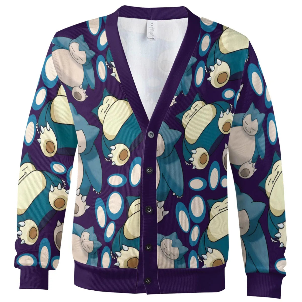 Snorlax Pokemon Cardigan