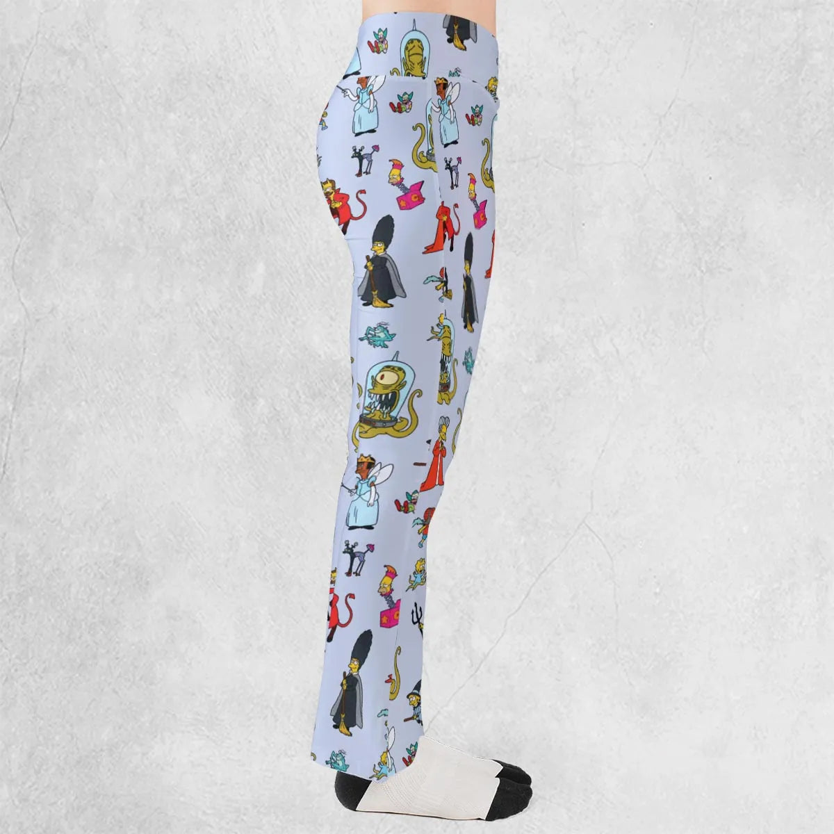 Halloween Costume The Simpsons Flare Leggings
